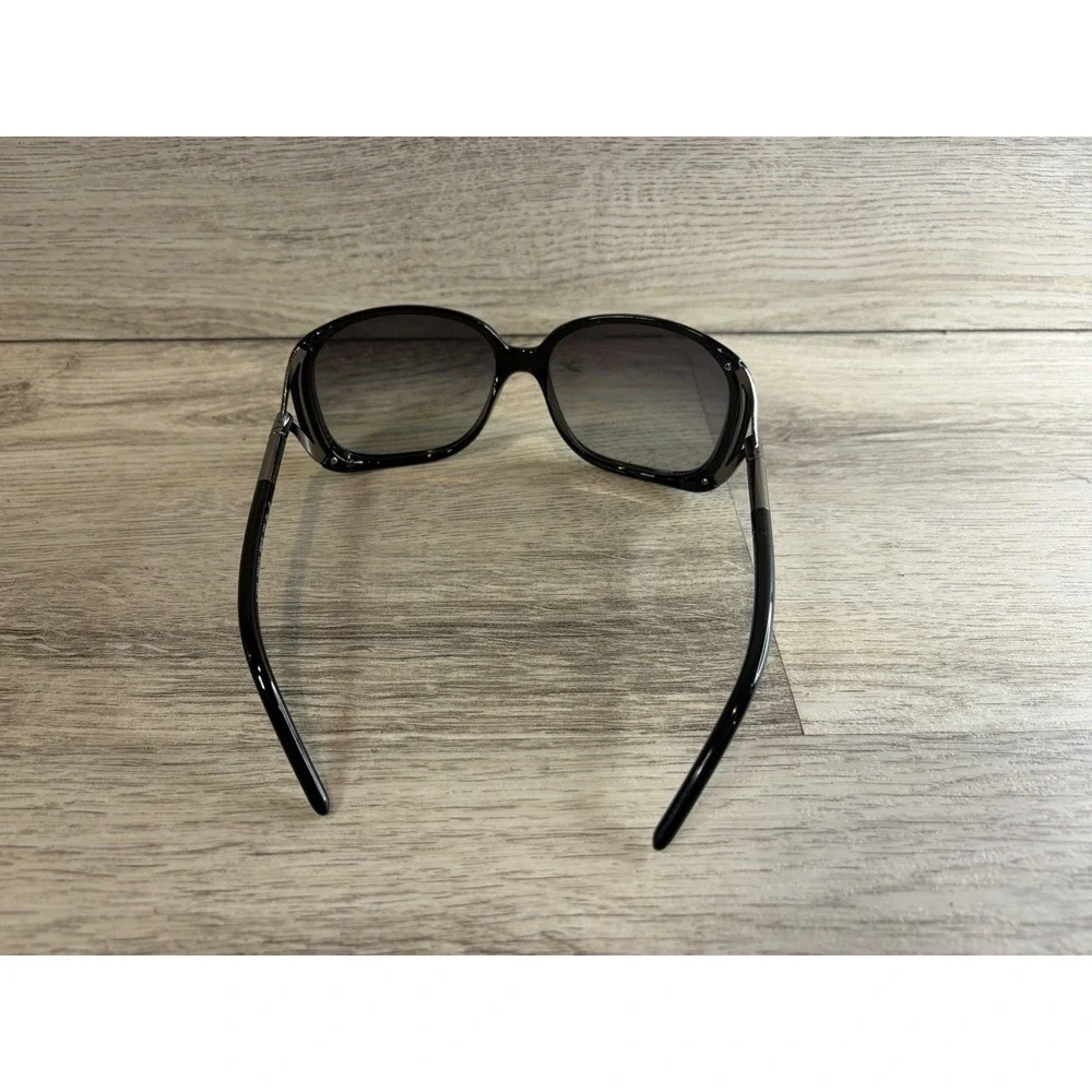 Burberry B 4068 3001/11 Black Oversized Square Sunglasses Italy 59mm
